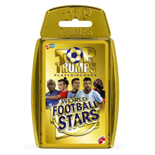 Top Trumps Cards - World Football Stars [GOLD] 032155 - Maqio