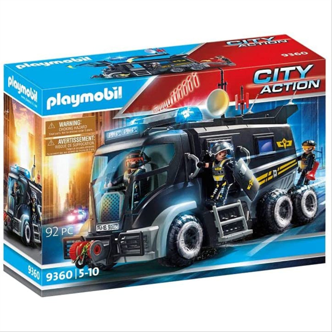 Playmobil Tactical Unit Truck Toy - Maqio