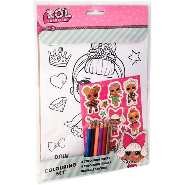 Lol on sale colouring set