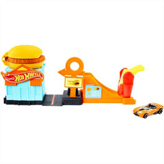 Hot Wheels Downtown Burger Dash Playset & Car