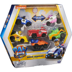 Paw Patrol True Metal Movie Gift Pack of 6 Collectable Vehicles