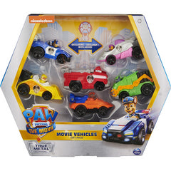 Paw Patrol True Metal Movie Gift Pack of 6 Collectable Vehicles