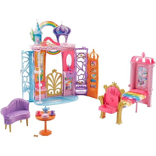 Barbie FTV98 FANTASY Fairytale Portable Castle Dreamtopia - Maqio