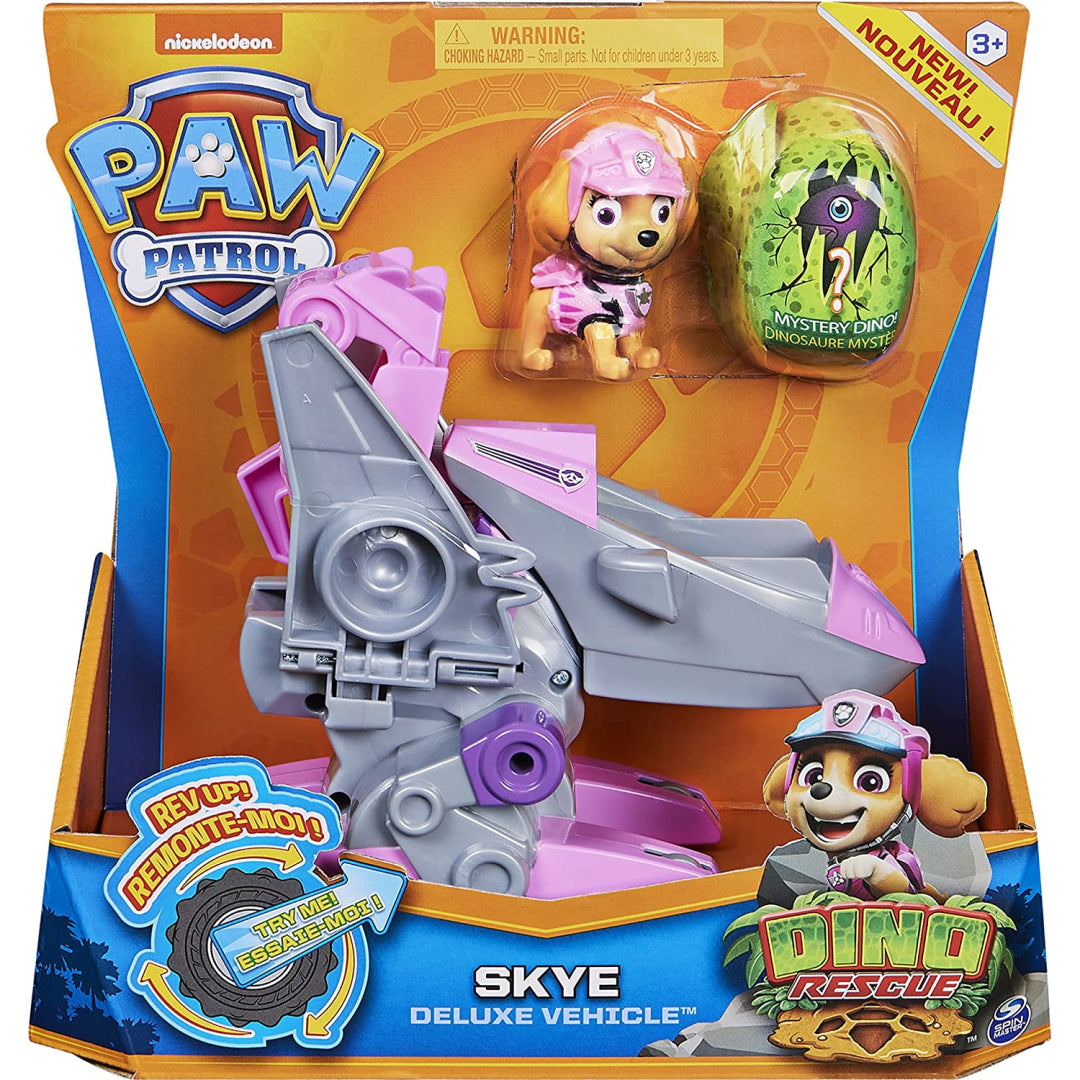 PAW Patrol, Dino Rescue Zuma's Deluxe Rev Up Vehicle with Mystery