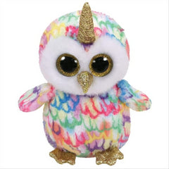 Ty Toys Beanie Babies Boos Enchanted Unicorn Owl 15cm - Maqio