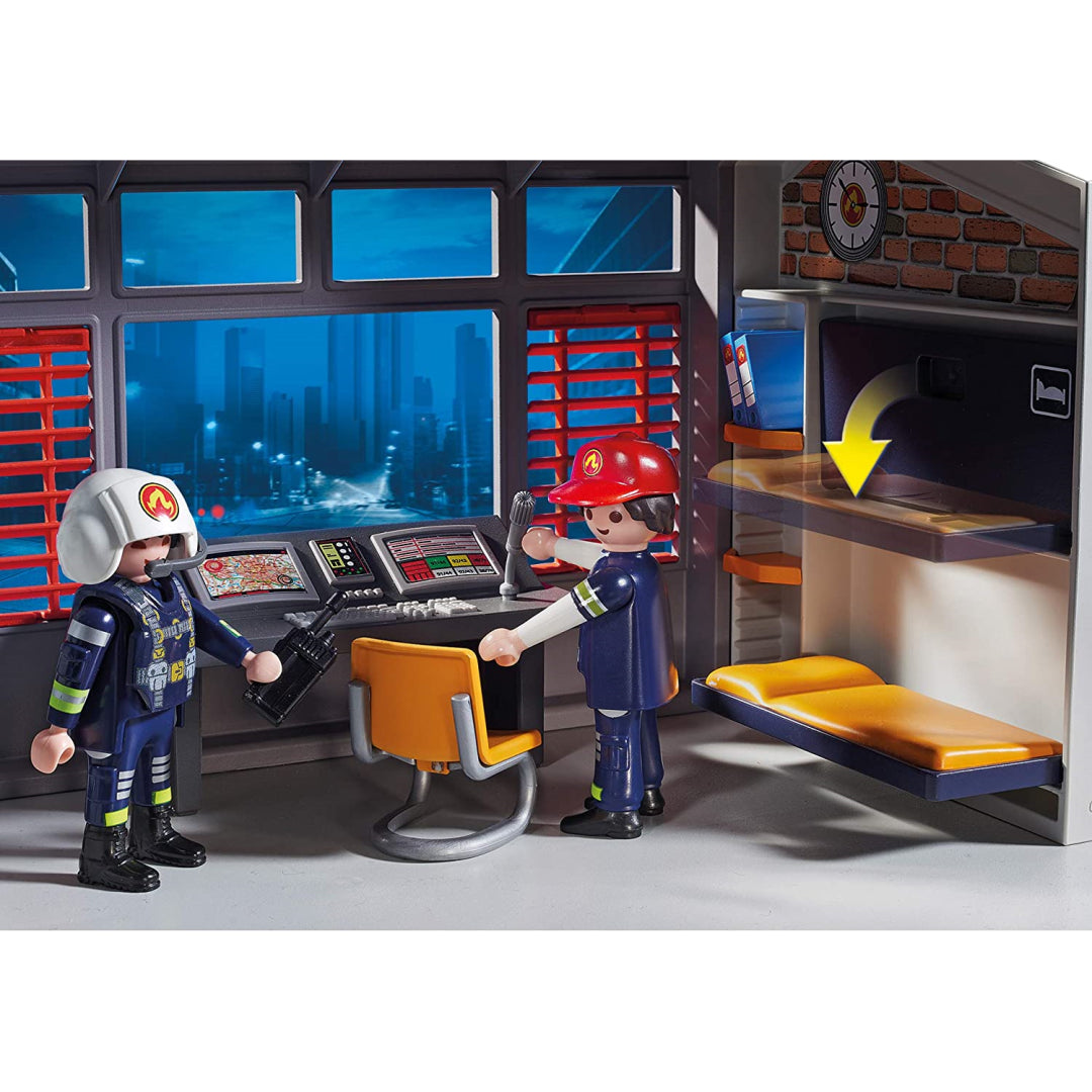 Playmobil City Action Fire Station Playset - Maqio