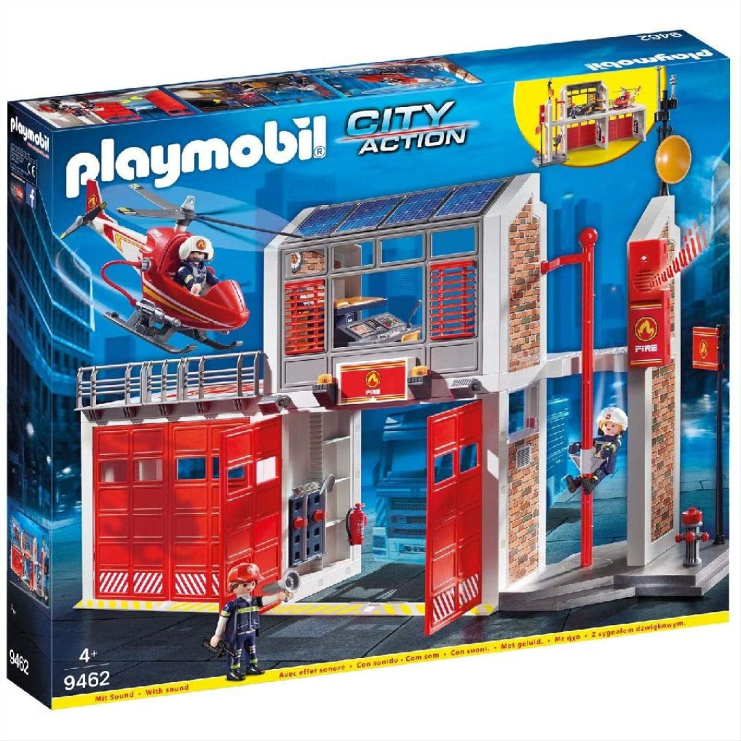 Playmobil City Action Fire Station Playset - Maqio