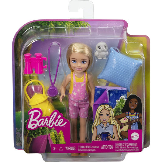 Barbie It Takes Two Chelsea Camping Doll with Pet Owl