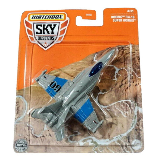 Matchbox Boeing F/A-18 Super Hornet Sky Busters Model Plane - Maqio