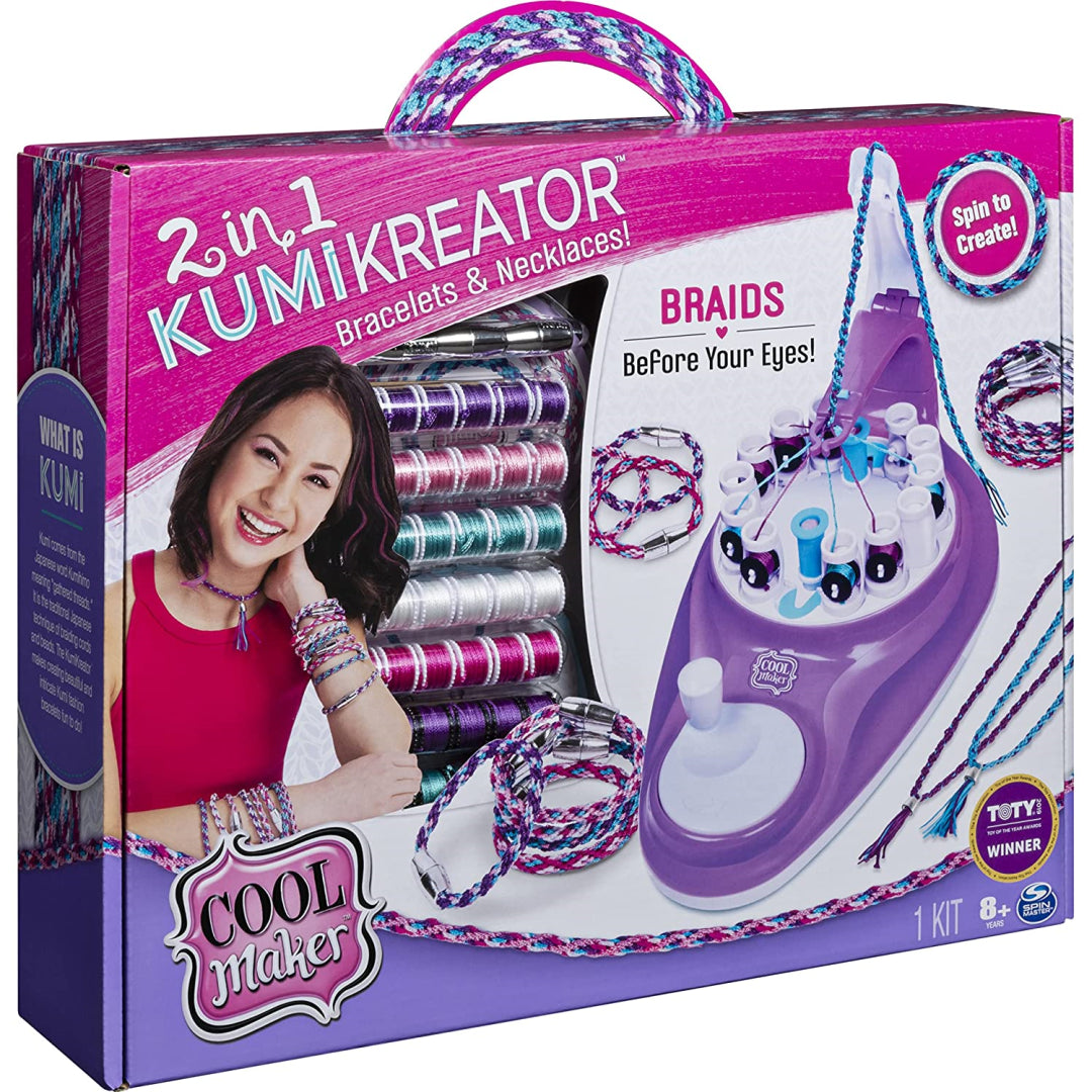  Cool Maker, KumiKreator Candy Mini Fashion Pack Refill,  Friendship Bracelet Activity Kit : Toys & Games