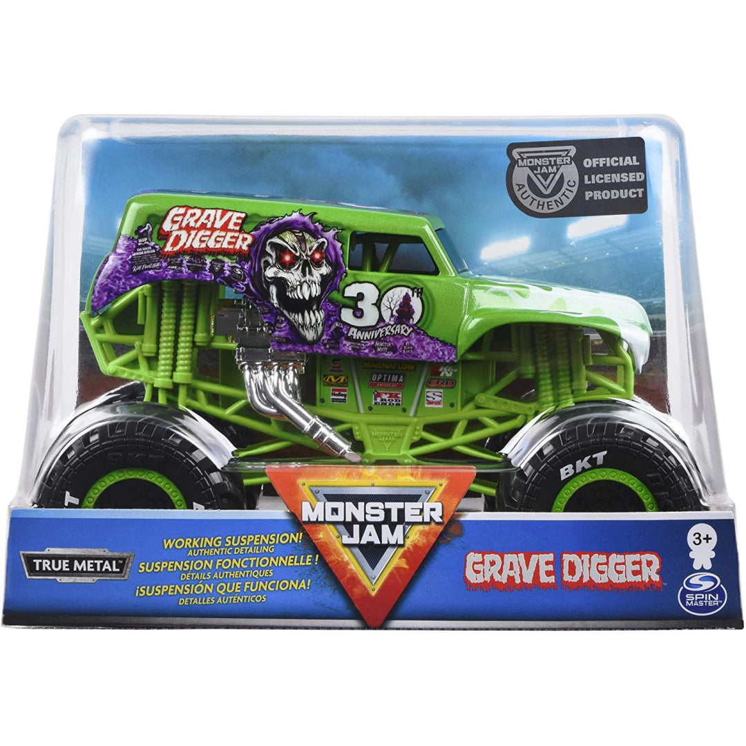 Monster Jam Official Grave Digger Monster Truck - Maqio