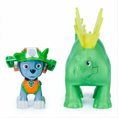 Paw Patrol Rocky and Stegosaurus Action Figures with Mystery Dino - Maqio