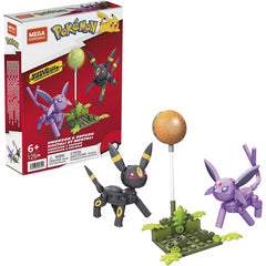 Mega Construx Pokemon Umbreon & Espeon Construction Set & Figures 122 Pcs