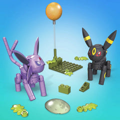 Mega Construx Pokemon Umbreon & Espeon Construction Set & Figures 122 Pcs