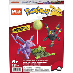 Mega Construx Pokemon Umbreon & Espeon Construction Set & Figures 122 Pcs