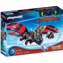 Playmobil Dreamworks Dragons Racing Hiccup and Toothless with Light Module - Maqio