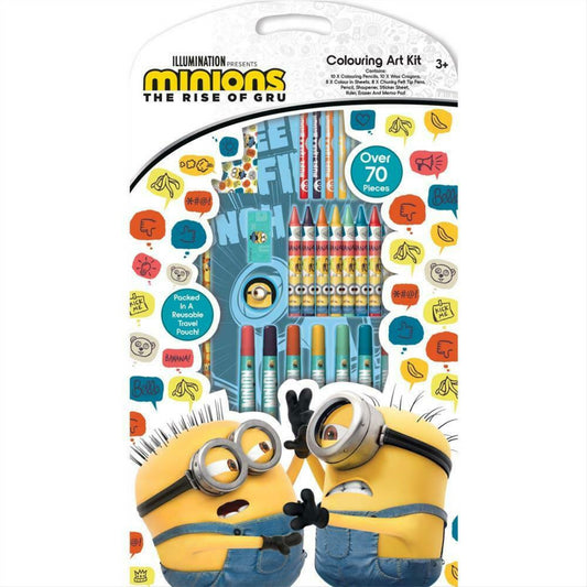 Minions Movie Colouring Art Kit - Maqio