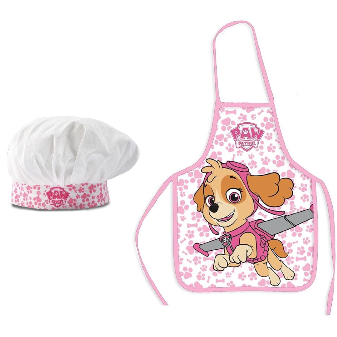 Paw Patrol Skye Set Mini Chef Apron & Hat - Maqio