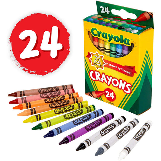 Choose 2x Crayola 8-pack Crayola Crayons, Crayons on the Go, Small Packages  Crayola Crayons, Birthday Party Supplies, Craft Supplies -  Denmark