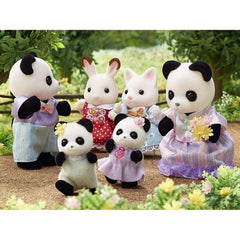 Sylvanian Families Pookie Panda Family of 4 Figures