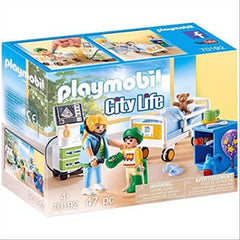 Playmobil 70192 City Life Children's Hospital Room