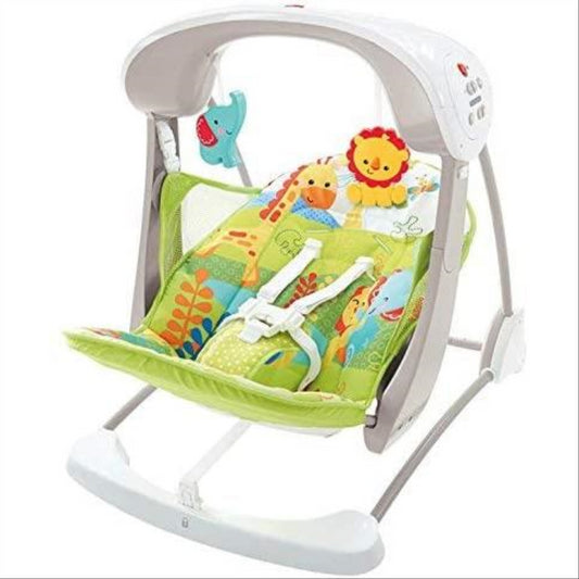 Fisher-Price Rainforest Friends Take-Along Swing and Seat CCN92 - Maqio