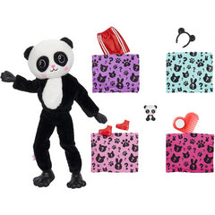 Barbie Cutie Reveal Doll with Panda Plush and Panda Costume & 10 Surprises