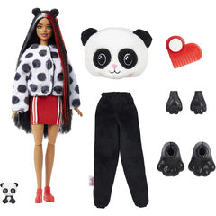 Barbie Cutie Reveal Doll with Panda Plush and Panda Costume & 10 Surprises