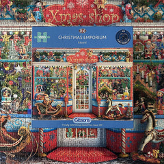 Gibsons Christmas Emporium 1000 Piece Jigsaw Puzzle