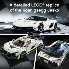 Lego 76900 Speed Champions Koenigsegg Jesko Racing Sports Car & Minifigure