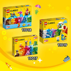 Lego 11017 Classic Creative Monsters Construction Playset & 5 Mini Build Toys