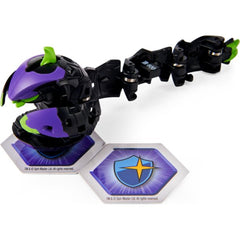 Bakugan Geogan Rising Core Ball 1 Pack - Crustillion Black Green Purple