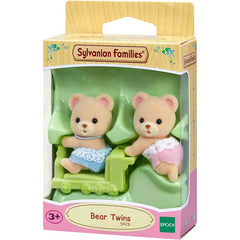 Sylvanian Families Bear Twins Figures and Accessories