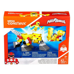 Mega Construx DPK74 Building Kit Power Rangers Sabertooth Zord Construction Toy - Maqio