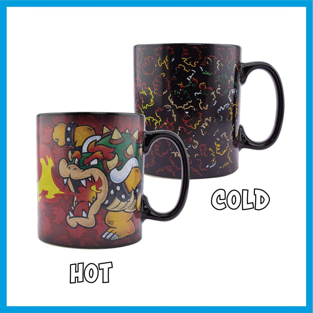 Bowser Heat Change Mug - Mario Bros - Maqio