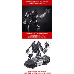 Transformers Studio Series Barricade Action Figure