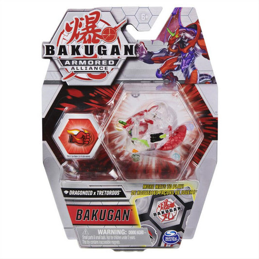 Bakugan Dragonoid x  Tretorous Clear BTB Core Ball Pack 20124834 - Maqio