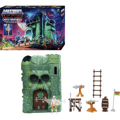 Masters of the Universe Origins MOTU Castle Grayskull Playset & Sorceress Figure - Maqio