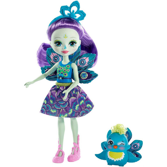 Enchantimals Patter Peacock Doll & Flap - Maqio