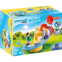 Playmobil 1.2.3 Aqua Water Slide For 18+ Months