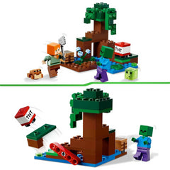 LEGO 21240 Minecraft The Swamp Adventure with Figures