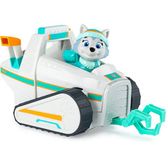 PAW Patrol Everests Snow Plough Vehicle with Collectible Figure