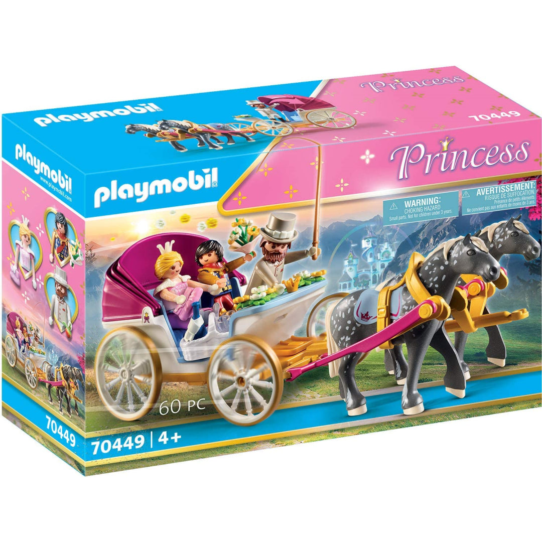 Playmobil Princess Castle Horse-Drawn Carriage Playset - Maqio