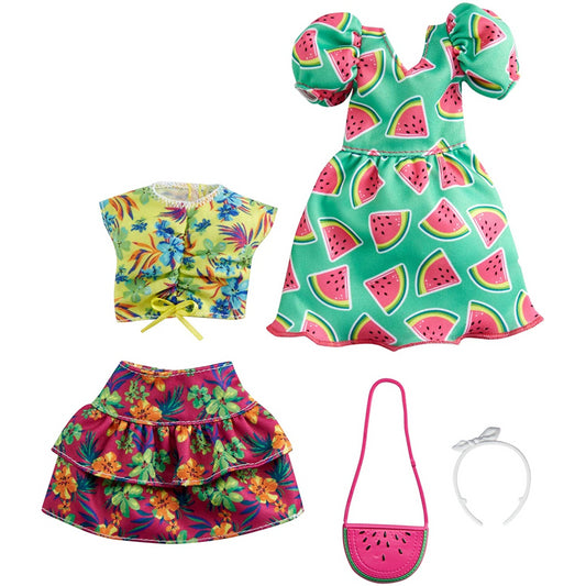 Barbie Fashion 2 Pack Watermelon Print Dress - Maqio