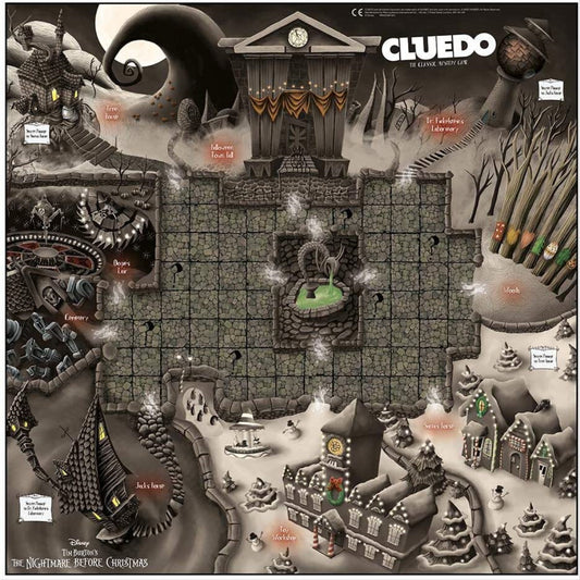 Cluedo Winning Moves Nightmare Before Christmas Game