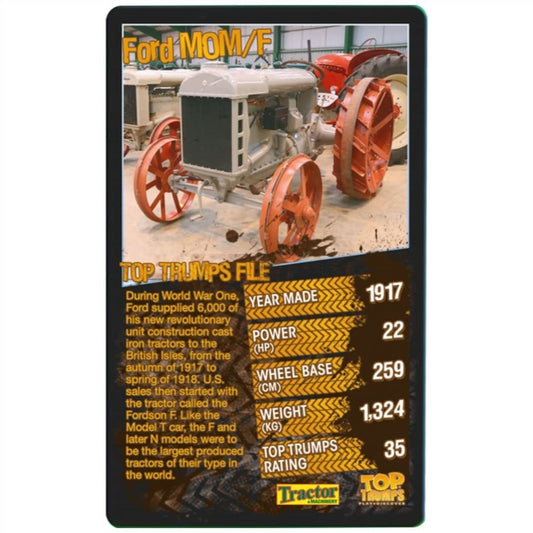 Top Trumps Cards - Tractors 025218 - Maqio