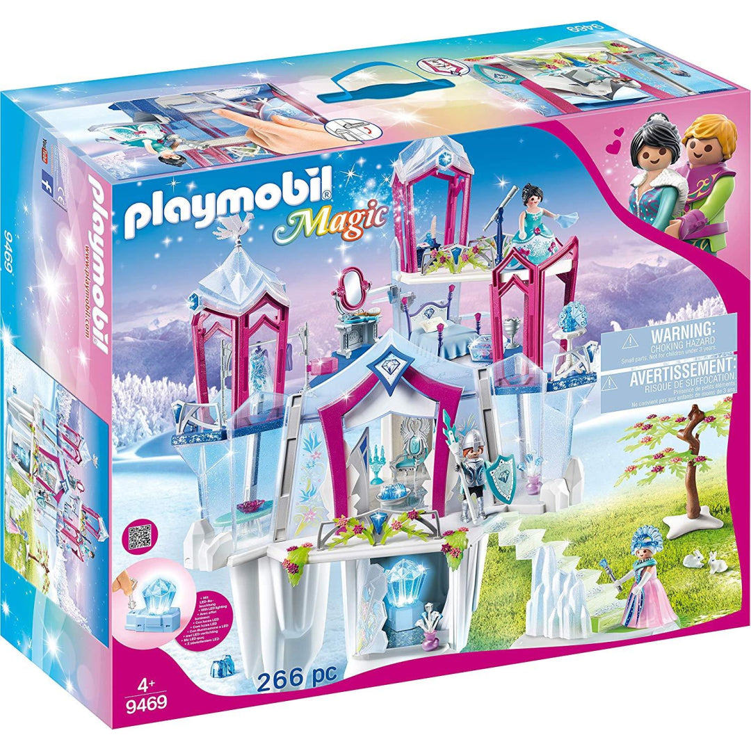 Playmobil 9469 Magic Crystal Palace with Shiny Crystal and Fantasy Figures Toy Playset - Maqio