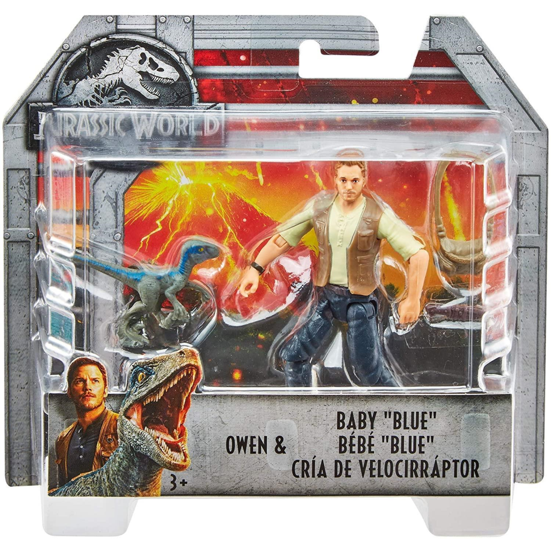 Jurassic World Owen and Baby Blue Basic Action Figures FMM01 - Maqio