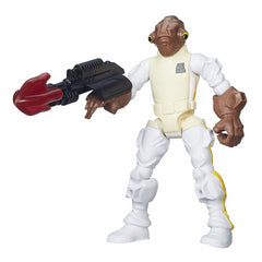 Star Wars B3771 Hero Mashers Admiral Ackbar Action Figure Toy - Maqio