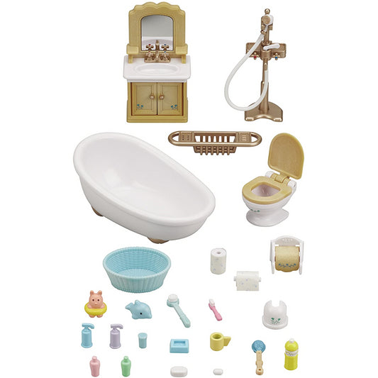 Sylvanian Families Country Bathroom Set - Maqio